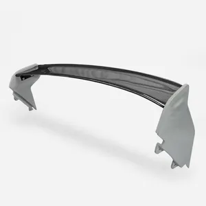 Bagian Serat Karbon JCW Spoiler Atap untuk Mini Cooper R56 Ver.2.11/2.12 Sayap Belakang