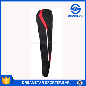 cheap Custom Blank Black football Training Pants wholesale - Product Image 4