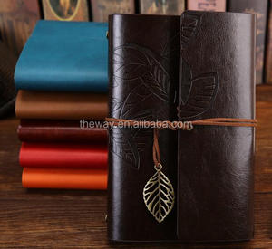 <span class=keywords><strong>Quaderno</strong></span> a <span class=keywords><strong>Spirale</strong></span> Vintage con Copertina in Pelle PU, Pagine Bianche e Fogli Staccabili per Viaggi - Product Image 4