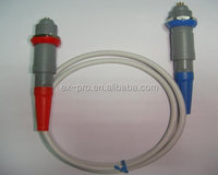 Conector Circular de Bloqueo Automático Push-Pull Serie M14 1P de Plástico Mini Médico EX-PRO PAG PKG, Macho y Hembra, IP50/IP64