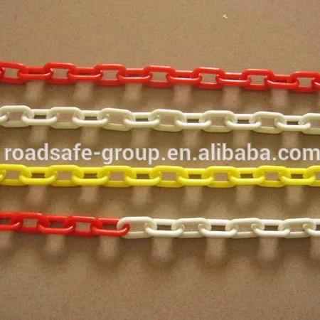Made in China 8/6/10mm safety equipment traffic cone with plastic chain Cono supplier road barrier fence barriers