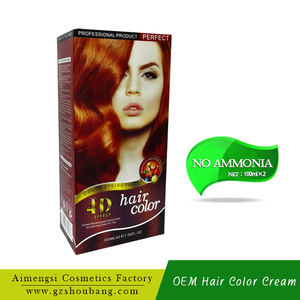 OEM professionale tinture per <span class=keywords><strong>capelli</strong></span> senza ammoniaca permanente per <span class=keywords><strong>capelli</strong></span> Color crema - Product Image 2