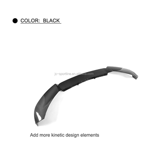 Fiber De carbone Voiture spoiler de Lèvre de Pare-chocs avant pour Mercedes Benz Classe <span class=keywords><strong>C</strong></span> W205 Sport C205 C43 15-17 - Product Image 6