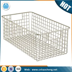Handicrafts 300 200 Micron Stainless Steel 304 316 Woven Wire Mesh Baskets For Storage