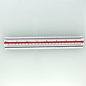TR32525 Thước Kẻ Hình Tam Giác Kiến Trúc Sư Bằng Nhựa - Product Image 2
