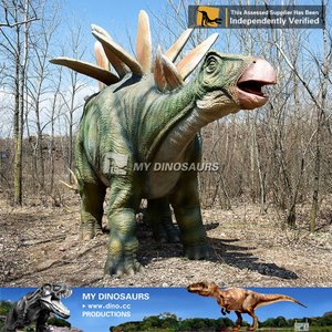 Mi Dinosaurio Mecánico DZ007, Modelo de Triceratops Vivo para Jardín - Product Image 5