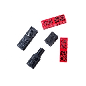 Stile cinese Dell'annata trafitto rossetto di plastica tubi/nero tubo di imballaggio cosmetico/FAI DA TE personalizzati vuoto lipgloss tubo di imballaggio - Product Image 3
