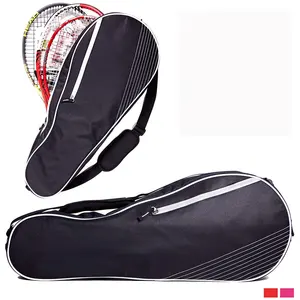 OEM custom hot selling soft plastic bat ball tote tennis racket bag