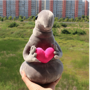 دروبشيبينغ جديد حار انتظار ألعاب من نسيج مخملي Zhdun ميمي بدين رمادي فقاعة Zhdun القطيفة ألعاب الدمى Homunculus Loxodontus - Product Image 2