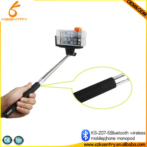 selfie stick monopod con bluetooth del obturador <span class=keywords><strong>2</strong></span> 1 en fácil de usar trípodes fabricante de china - Product Image 1