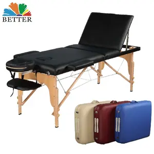 3 section Massage bed Portable Massage Table Stretcher