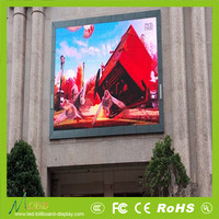 Écran d'affichage LED publicitaire extérieur à télécommande DIP P10 à prix avantageux et haute luminosité