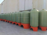 FRP Druck behälter FRP Wassertank Wasser verteiler FRP Tanks Quarzsand filter Wasser ent härter System