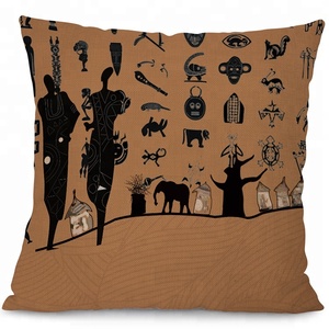 Etnico Danza Africana Delle Donne Del Modello di Stampa Personalizzato Cuscino Della Copertura Per Divano del Soggiorno Camera Da Letto Decorativa - Product Image 2