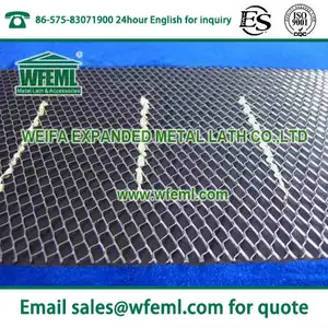 High-Quality Diamond Mesh Expanded Metal Lath For Stucco Projects Sturdy Stucco Metal Lath For Walls Ceilings
