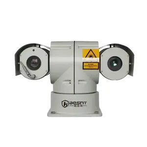 Lange Afstand Auto Thermische Beeldvorming 1080 p Auto Tracking High Speed Dome PTZ IP Laser Camera