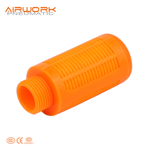 Silenciador pneumático de ar de plástico, cor laranja psl - Product Image 2