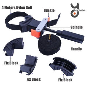 Four Meters Woodworking Nylon Belt <strong>Clamp</strong> Variable Angle <strong>Strap</strong> <strong>Clamps</strong> for Woodworking Tools - Product Image 4