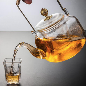 Martello opere in vetro borosilicato tè bollitore artistico <span class=keywords><strong>caffè</strong></span> e tè - Product Image 4