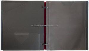 Tùy Chỉnh <span class=keywords><strong>PVC</strong></span> 2d Vòng Chất Kết Dính/Tập Tin Thư Mục/Lever Arch Tập Tin/Chất Kết Dính - Product Image 3