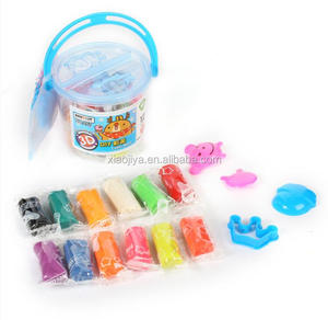 DUCKEY — ensemble de pâte écologique non toxique, jouet éducatif en argile <span class=keywords><strong>douce</strong></span>, 12 couleurs, farine de blé de 2 à 4 ans et 3 ans - Product Image 6