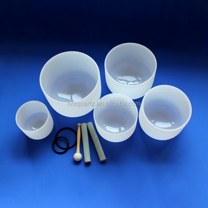 Prix doux (ou réduits) / prix avantageux : Bols chantants en cristal de quartz de 8 pouces provenant d'un fabricant professionnel - Product Image 5