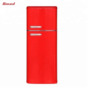 <span class=keywords><strong>Rouge</strong></span> rétro compacte porte simple réfrigérateur avec compartiment congélateur - Product Image 3