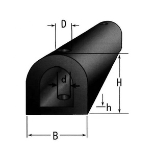Garde-boue en caoutchouc Type D, accessoire <span class=keywords><strong>de</strong></span> protection pour bateau - Product Image 6