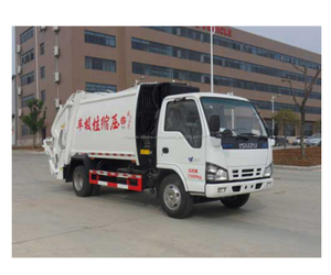 Isuzu nuevo buen rendimiento <span class=keywords><strong>de</strong></span> compresión <span class=keywords><strong>de</strong></span> basura camiones para la venta - Product Image 1