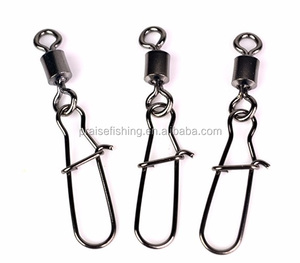 American <span class=keywords><strong>Quick</strong></span> 8 Swivel giratorio con Nice Snap <span class=keywords><strong>Duo</strong></span> Lock Snap Nice Snap Fishing Swivels Conector de anzuelo de pesca - Product Image 6