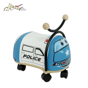 Jolly wooden <strong>ride</strong> <strong>on</strong> <strong>toy</strong> baby walker animal <strong>cow</strong> <strong>toy</strong> birch plywood by foot car jw142 china - Product Image 4