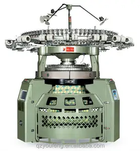 Máquina de tejer Jacquard de ordenador completamente automática