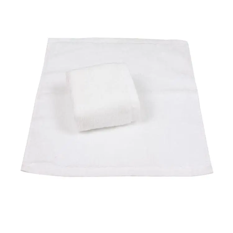 Wholesale Custom Decorative Plain White 100% Cotton Hotel Hand Towels Cheap