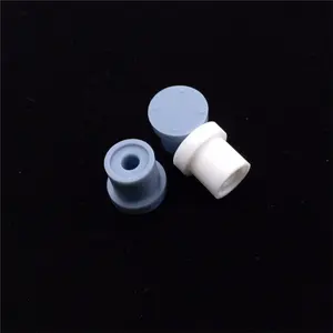 Personalizado moldado T Forma Stopper Rubber Seal Food Grade Soft Silicone Hole Plug