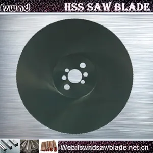 Qualità perfetta M35 DMo6 ha visto in bianco HSS lama sega circolare in metallo tubo di taglio in acciaio ad alta velocità lame di taglio