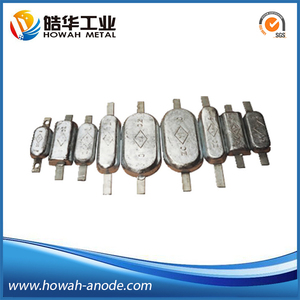 Kẽm Hy Sinh Thân Anodes Cho Tàu Bảo Vệ Cực Âm - Product Image 4