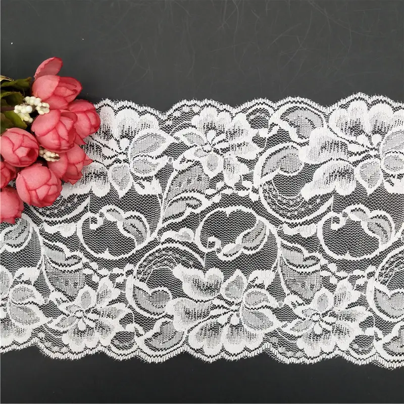 15 cm nylon spandex ren lam lủ lace trim high chất lượng flower ribbon lace trim