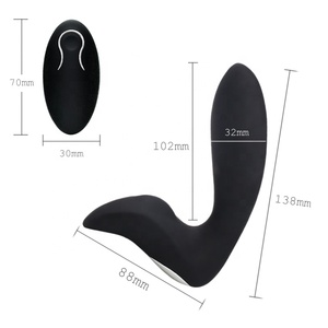 Massaggiatore Prostatico Anale Wireless con Telecomando, <span class=keywords><strong>Plug</strong></span> Anale in Silicone per Uomo, Masturbatore Maschile, Giocattoli Sessuali da Negozio di Articoli Erotici - Product Image 3