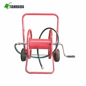 접는 손 트럭 2 in 1 Multi-Functional 돌리 원예 Lawn 잎 백 Support 플랫폼 트럭 카트 - Product Image 2