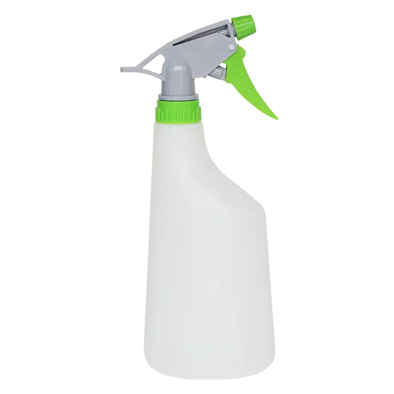 Personalizado Promoção Plástico 650ml Potente Saída Recarregáveis Frasco de Spray Verde