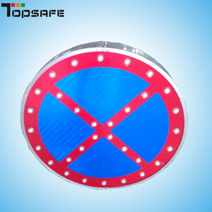 موقف للسيارات لا توقف ممنوع الدخول قبل يتوقف إلا العائد Rondabout ، لا منعطفاً شارة مرور - Product Image 2