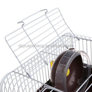 Grand bol de voyage en forme de Cage pour Hamster, dispositif Portable avec roue pivotante, pour animaux de compagnie - Product Image 5