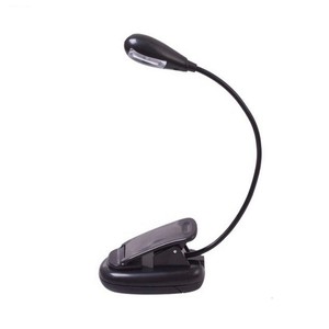 Lampe de lecture LED flexible <span class=keywords><strong>à</strong></span> <span class=keywords><strong>clipser</strong></span>, prix de gros, rechargeable par USB, pour support de musique, compatible Kindle, Nook et <span class=keywords><strong>liseuse</strong></span> électronique - Product Image 2