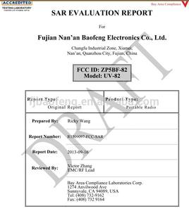 Nueva Baofeng <span class=keywords><strong>radio</strong></span> de jamón UV-82 grupo llamada / seleccionar llamada - Product Image 5