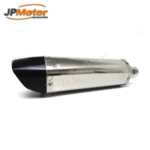 JPMotor 51mm 125cc 250cc Ciclomotor Motocicleta Silenciador tubo de Escape