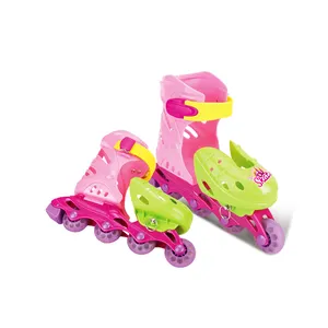 Giocattoli di Sport Pattinaggio Scarpe Per Bambini Scarpe Da Skate Roller Per Bambini In Plastica Scarpe Da Skate