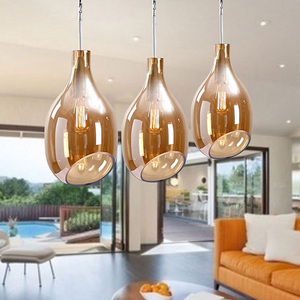 Lampes suspendues en verre de style européen, luminaires, <span class=keywords><strong>prix</strong></span> d'usine - Product Image 5