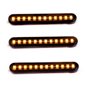 8 pollici 3528 Led luminoso ha condotto la striscia impermeabile luce del freno del motociclo led indicatori di direzione luce