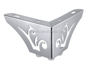 Accessori per Mobili in Metallo, Gambe Cromate per Divani, Letti, Tavoli e Armadi - Product Image 5