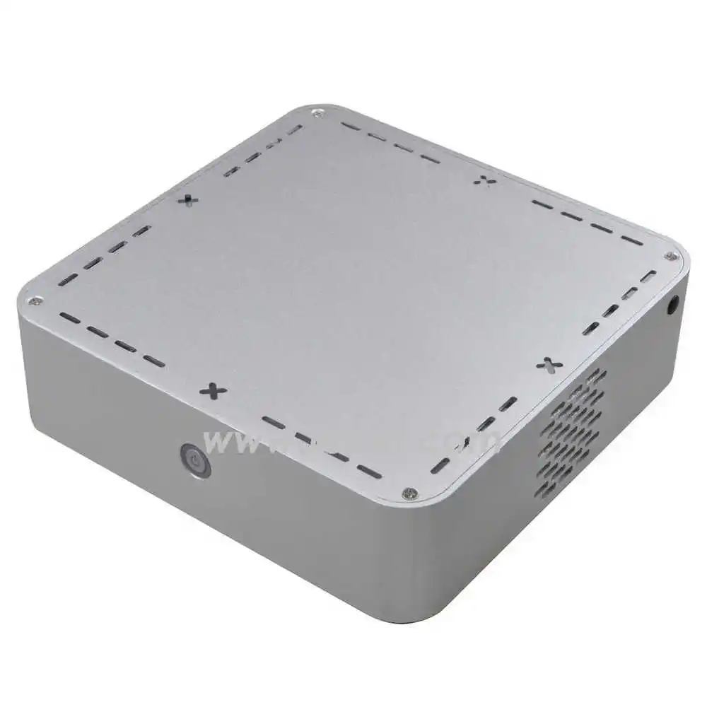 Mini TIX PC Trường Hợp Chassis Tủ A06-H55, Nhỏ Tủ Máy Vi Tính, Nhôm Cho HTPC, Mỏng Khách Hàng, IPC, Vv